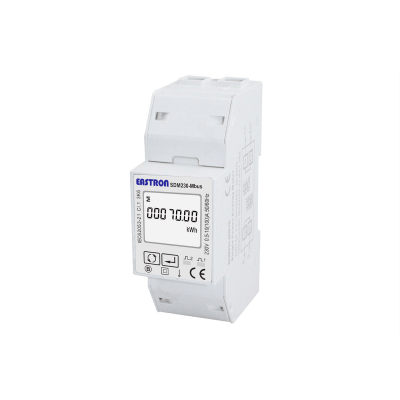 SDM230-Mbus-MID - Single Phase, MID, 100A, Direct Connected, Digital kWh Meter With M-BUS  V1 WIRING