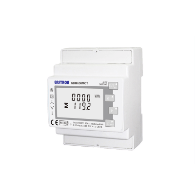 Single/Three Phase, MID,  1/5A, CT Operated, Multifunction, Dinrail Meter