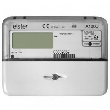 Elster A100C Single Phase Direct Connected Mid Meter with Pulse