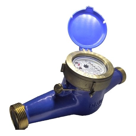 Aquamotion Multi Jet Cold Water Meter 40mm 1 1/2" BSP S40MJC Pulsed 