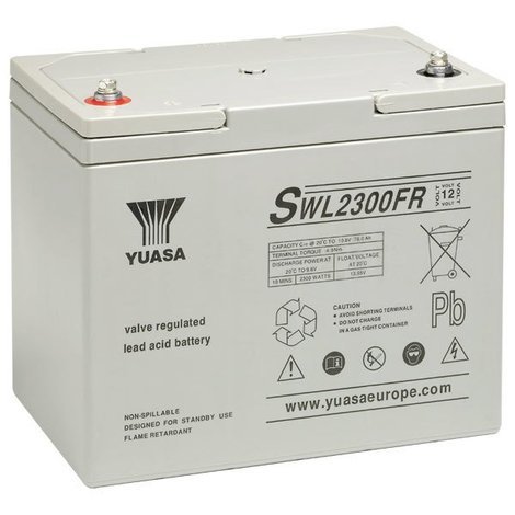 Yuasa SWL2300FR 78Ah 12V Batteries