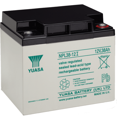Yuasa YUCEL38-12 38Ah 12V Batteries