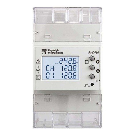 RI-D480-G-C - Quad Load Easywire∂©  Multifunction Power Meter, Modbus